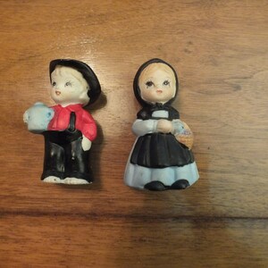 Vintage Boy and Girl Salt and Pepper Shakers
