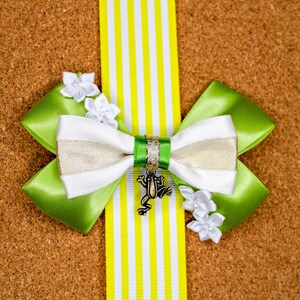 Tiana Inspired Hair Bow