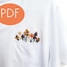 Stacey Stiefel reviewed PDF DIGITAL Pattern Wild Flowers DIY - Thread Unraveled - Beginner Embroidery Pattern - Embroidered Shirt - T-Shirt