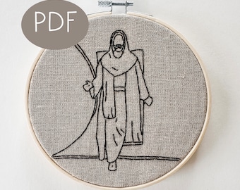 Easter Morning - PDF DIGITAL Embroidery Pattern  DIY - Thread Unraveled - Beginner