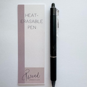 Heat-Erasable Pen for Drawing Hand-Embroidery Patterns