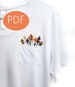 PDF DIGITAL Pattern Wild Flowers DIY - Thread Unraveled - Beginner Embroidery Pattern - Embroidered Shirt - T-Shirt 