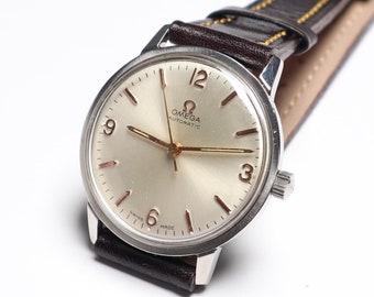 Vintage Omega Seamaster Automatic Watch: 1963 Stainless Steel, Cal.552