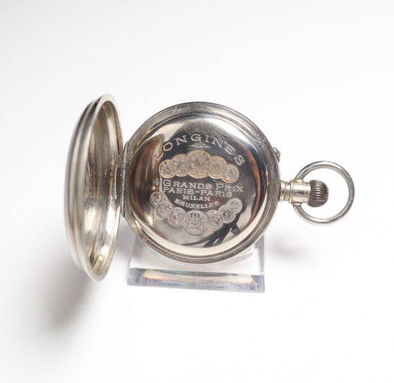 Vintage Longines Swiss pocket watch - Longines Wa… - image 7