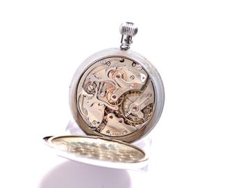 Heuer Valjoux 57 Stopwatch Movement, Case & Dial (For Parts)