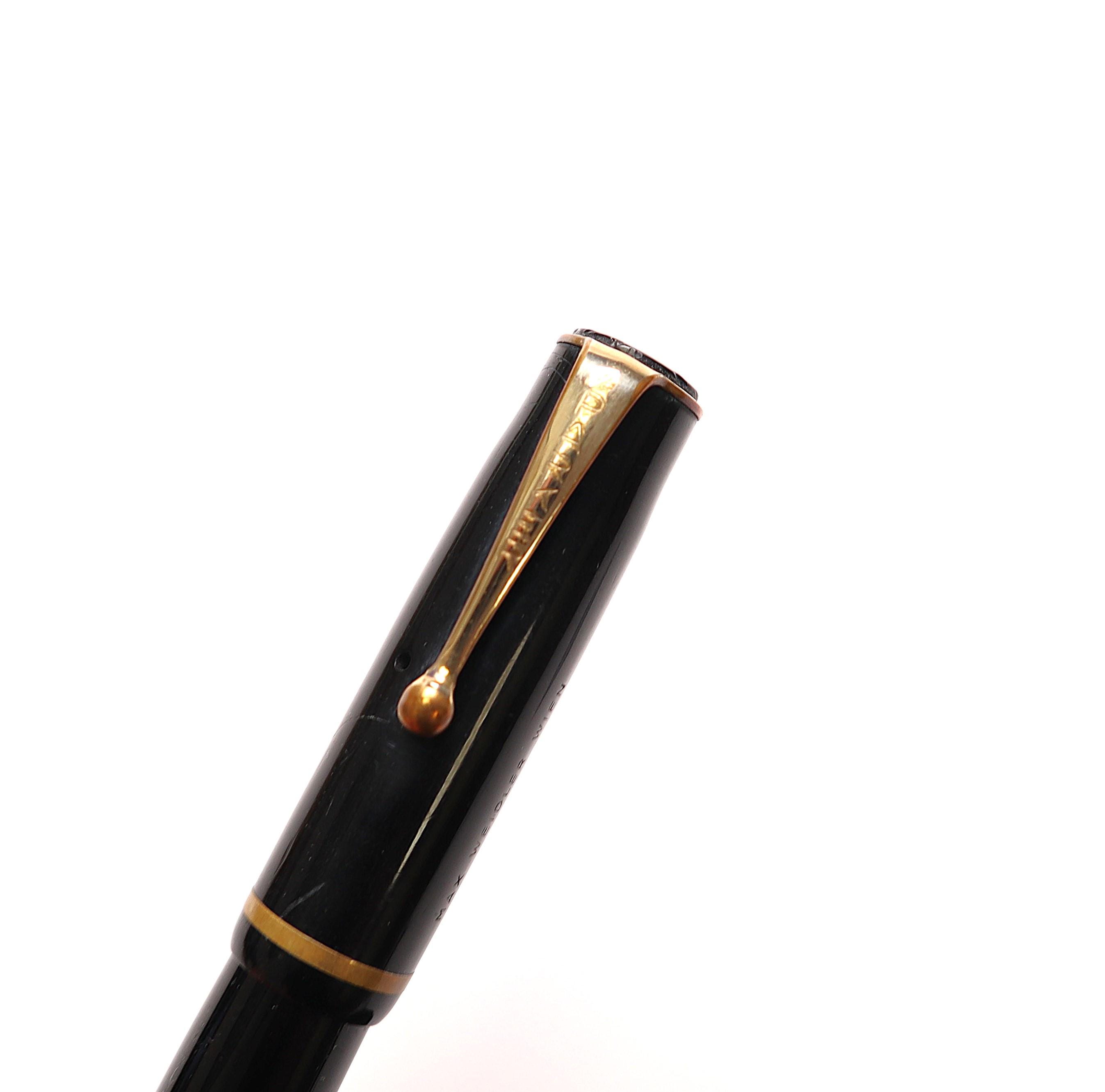 Vintage 1930s Parker Premier Fountain Pen: 14K Nib, Made in Canada