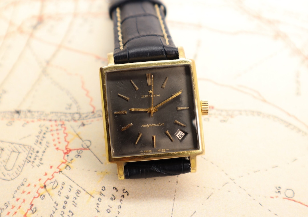 時計 ZENITH respirator Vintage Zenith Respirator Swiss Made Watch From 60