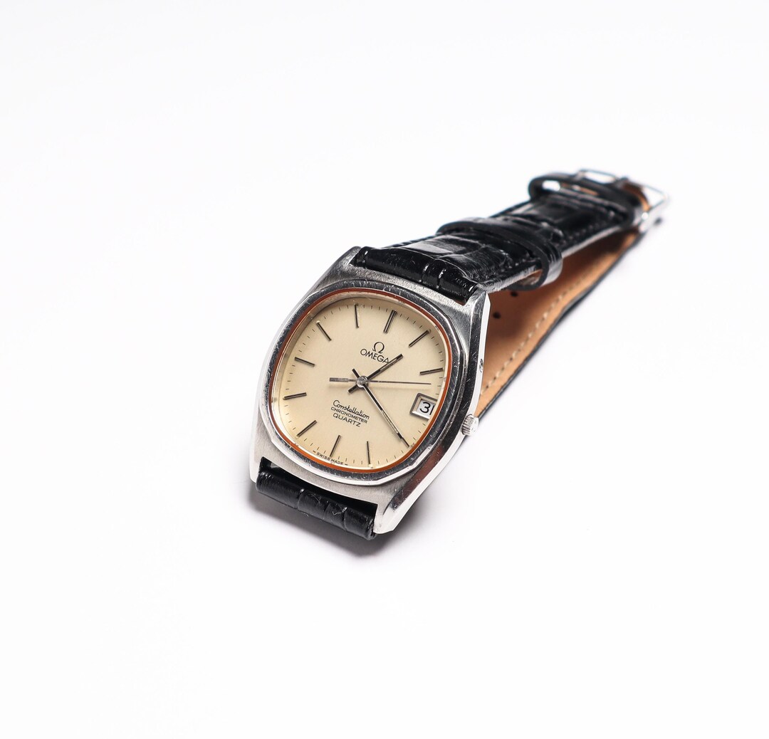 OMEGA Constellation Quartz 腕時計 Omega Constellation Quartz cal.1438 Date Gold & Steel Unisex