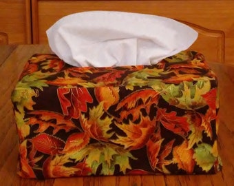 Square Handmade Free Shipping Glittering Colorful 4 Leaf Clovers on White Fabric Tissue Box Cover Tissue Box Cover
