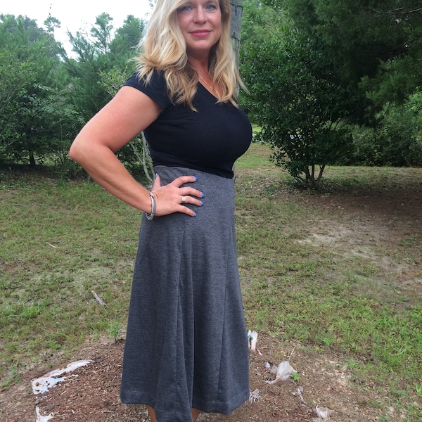 Custom Fit Six Gore Skirt Pattern Tutorial