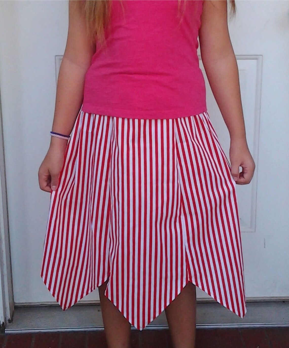 Easy Custom Fit Handkerchief Skirt Pattern Tutorial Etsy France