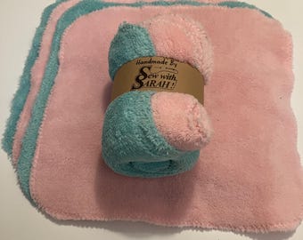 Reusable Mop Pads Compatible With Swiffer Sweeper, Wet-Dry Mop Cover, Fleece Mop Pads, Machine Washable Floor Cleaning Cloth Wipes