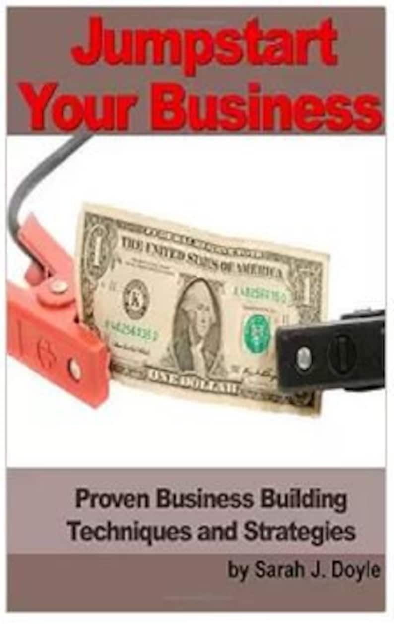 Jumpstart Your Business...Proven Techniques and Strategies PDF Etsy