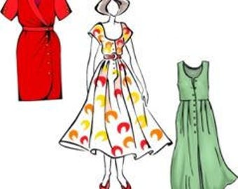 How To Make Your Own Custom Fit Full Figure And Plus Size Dress Patterns - PDF downloadable pattern making class