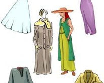How To Make Full Figure And Plus Size Specialty Clothing Patterns - PDF downloadable pattern making class