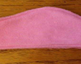 Fleece Ear Warmer Headband, Pink Fleece Earmuffs, Fleece Hairband Head Wrap, Winter Ear Warmer, Ski Fleece Ear Warmer