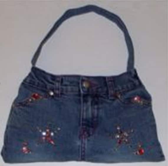 How To Make A Blue Jean Purse PDF pattern Blue Jeans Purse PDF Girls Purse Women s Purse Girls Blue Jean Purse