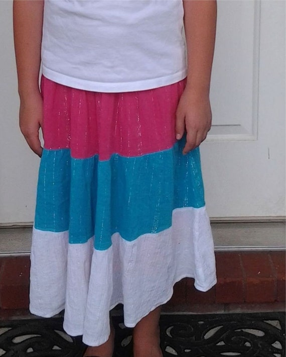 Easy 3-Tier Gathered Skirt Pattern Tutorial