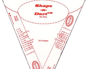 Shape-A-Dart Sewing Pattern Fitting Tool