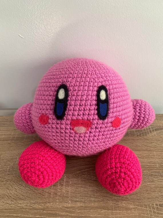 One Foot Tall Kirby Crochet Pattern Etsy