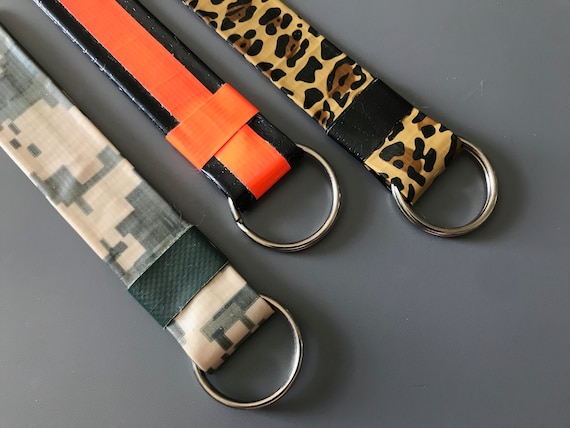 Duct tape shop keychain