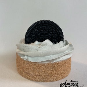 Classic Black and White Cookie Vanilla Cake Pattern Weight | Sewing Pattern Weights | Pattern Weights | Fabric Weights