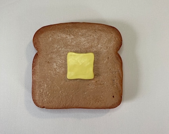 Bread & Butter Toast Pattern Weight | Sewing Pattern Weights | Polymer Clay Pattern Weights | Fabric Weights