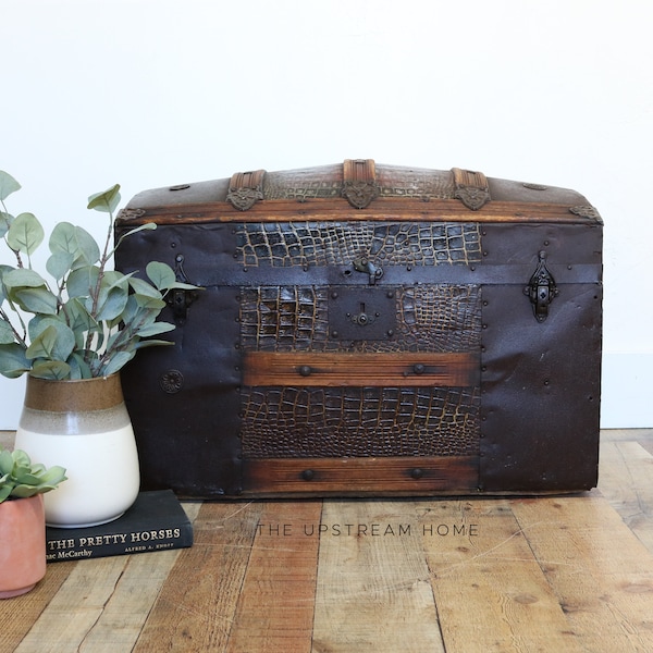 Steamer Trunk - Etsy