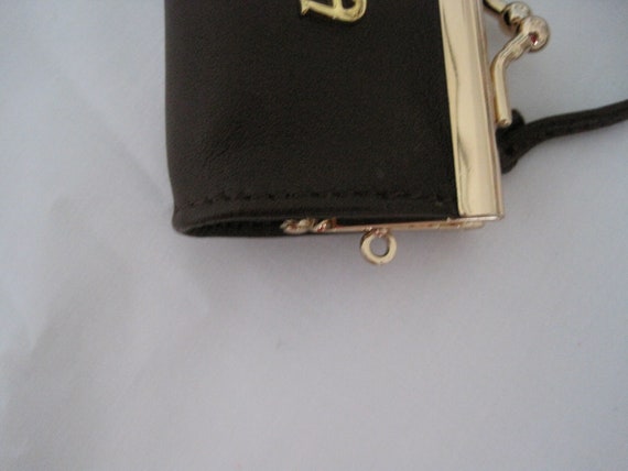 Etienne Aigner "Mini Purse" coin purse with "eye"… - image 4