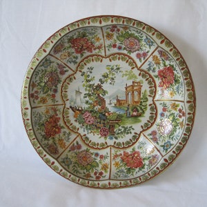 Daher Decorated Eight-Sided Oriental Bowl; Perfect for Your Next Pool Party, Outdoor Gathering, or Any Occasion!