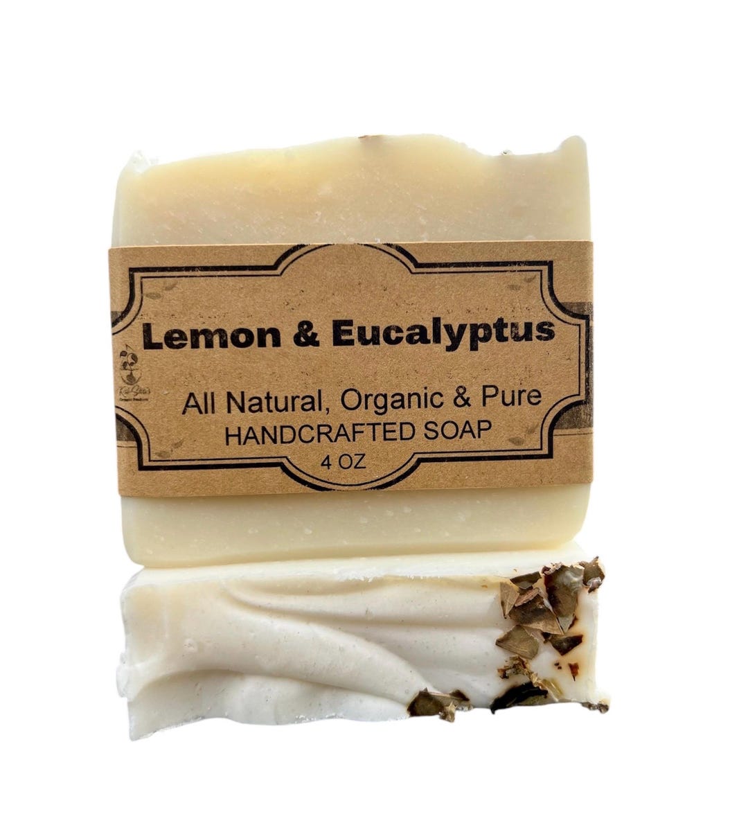 Eucalyptus Lemon Soap | Handmade | Natural | Skin Soap - Etsy