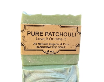 Pure Patchouli Bar Soap | Handmade Soap | Men and Women Bar Soap