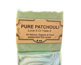 Pure Patchouli Bar Soap | Handmade Soap | Men and Women Bar Soap