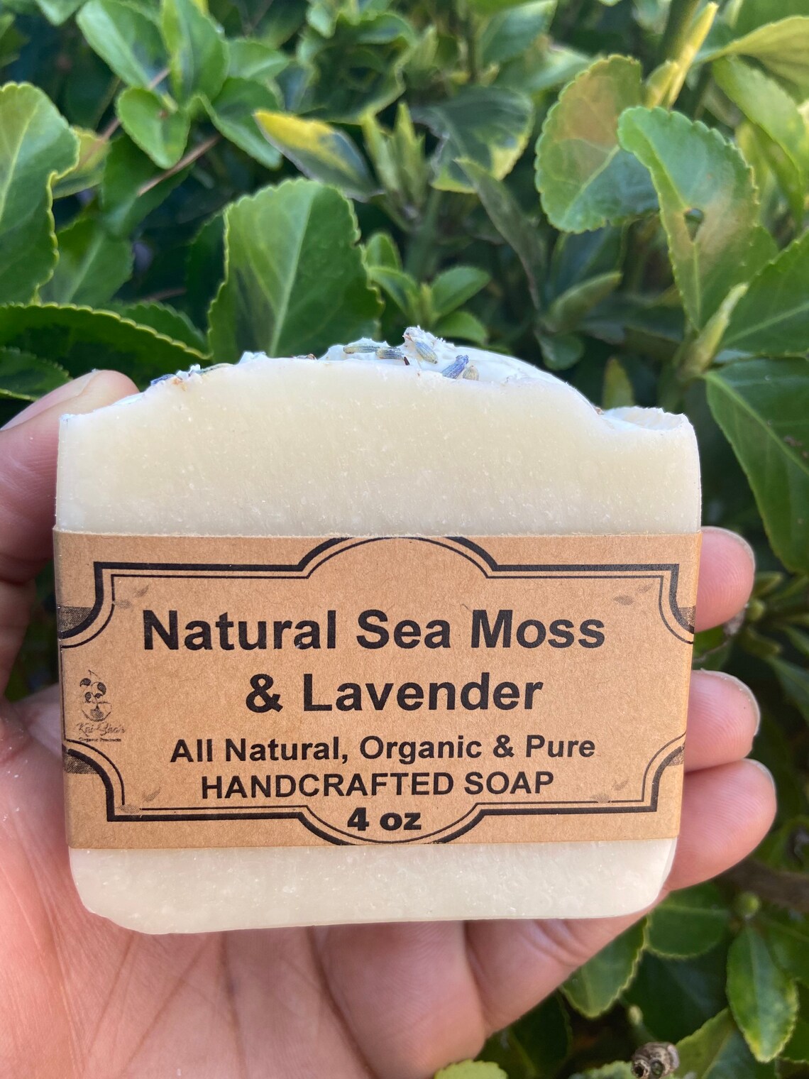 Sea Moss and Lavender All Natural Soap Moisturizer Etsy UK