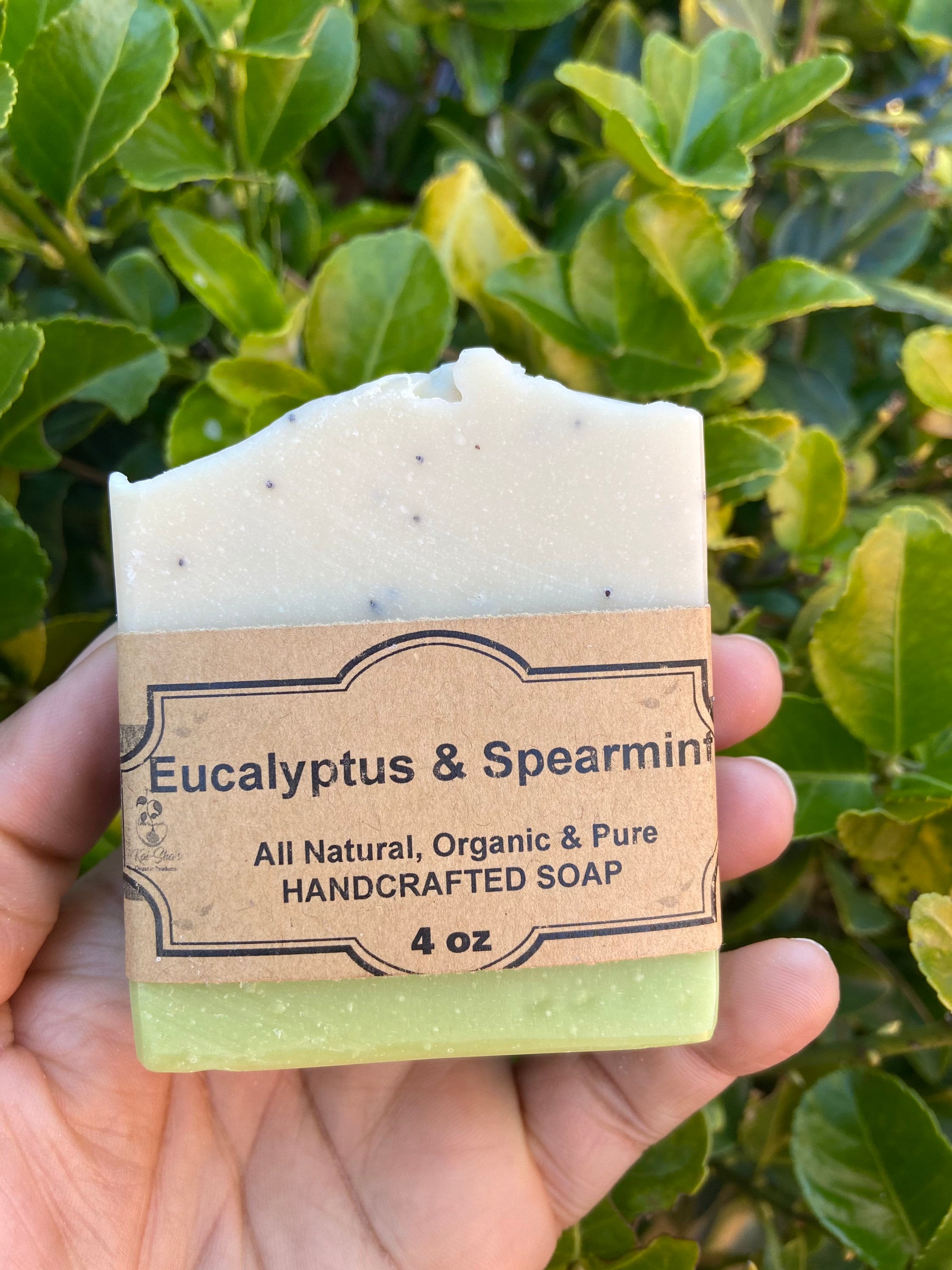 Eucalyptus Spearmint Soap: All Natural Handmade Soap - Etsy