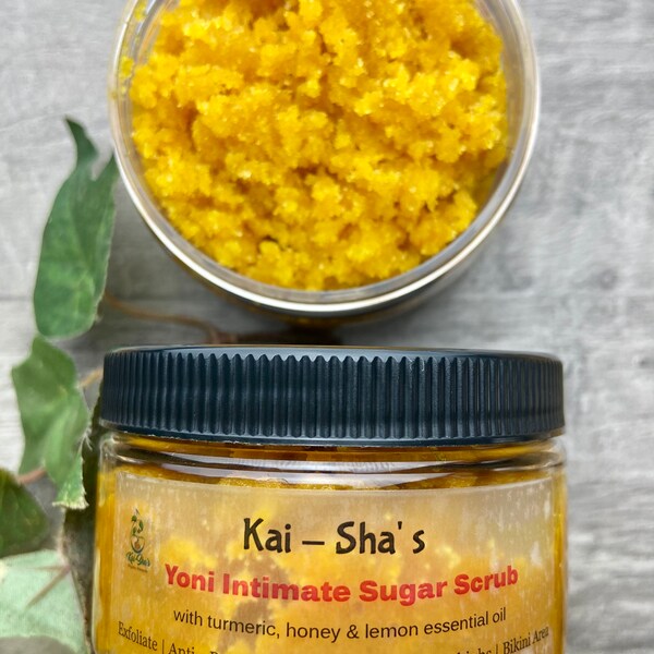 Honey Sugar Scrub Etsy