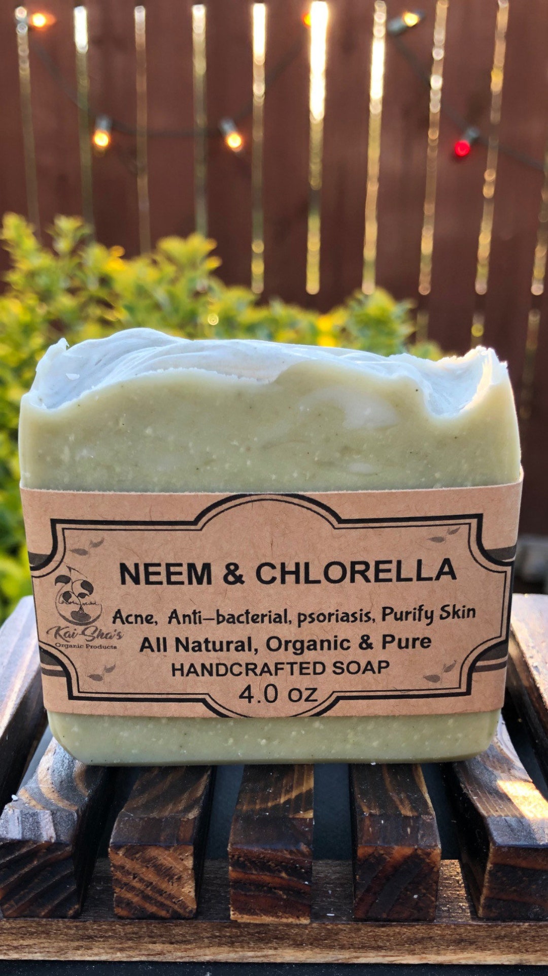 Neem & Chlorella Bar Soap Natural Shampoo Bar Shampoo Bar All Natural