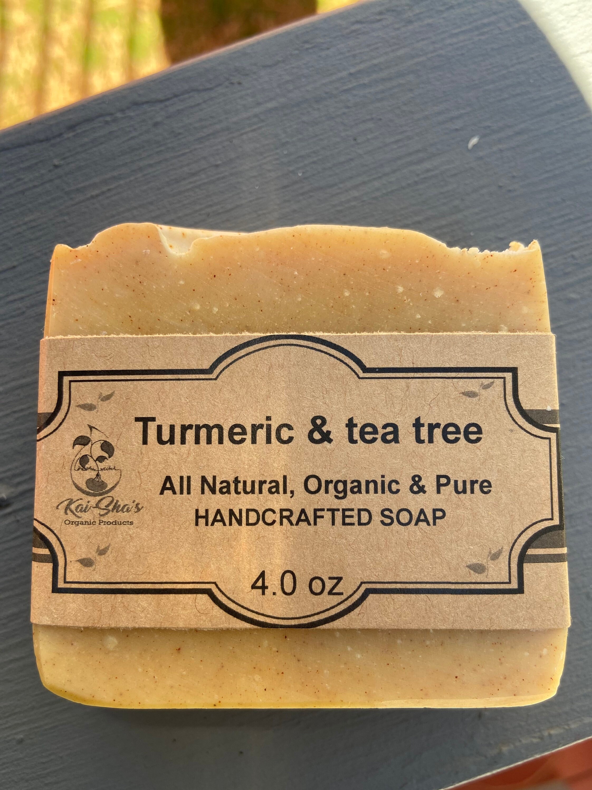 Turmeric Brightening Tea Tree Soap Natural Skin Turmeric Etsy UK
