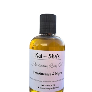 Frankincense & Myrrh Moisturizing Body Oil