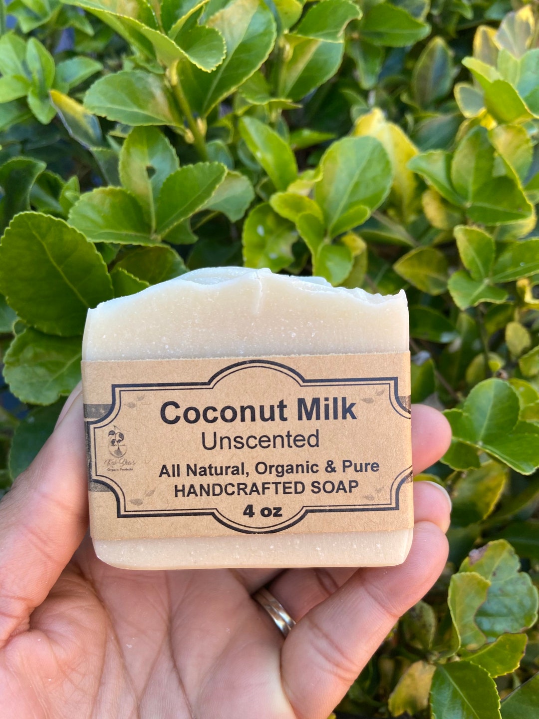 Coconut Milk Soap Raw Coconut Milk Soap Unscented All Natural Handmade