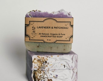 Lavender Patchouli Soap | Handmade Soap | Natural Soap | Unsex Soap