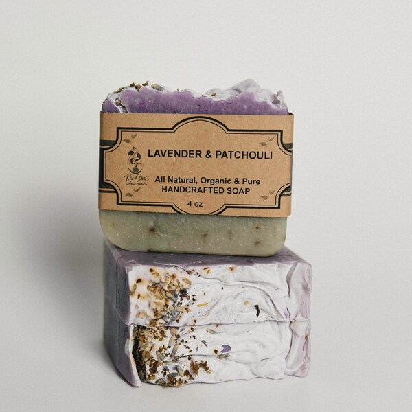 Lavender Patchouli Soap | Handmade Soap | Natural Soap | Unsex Soap