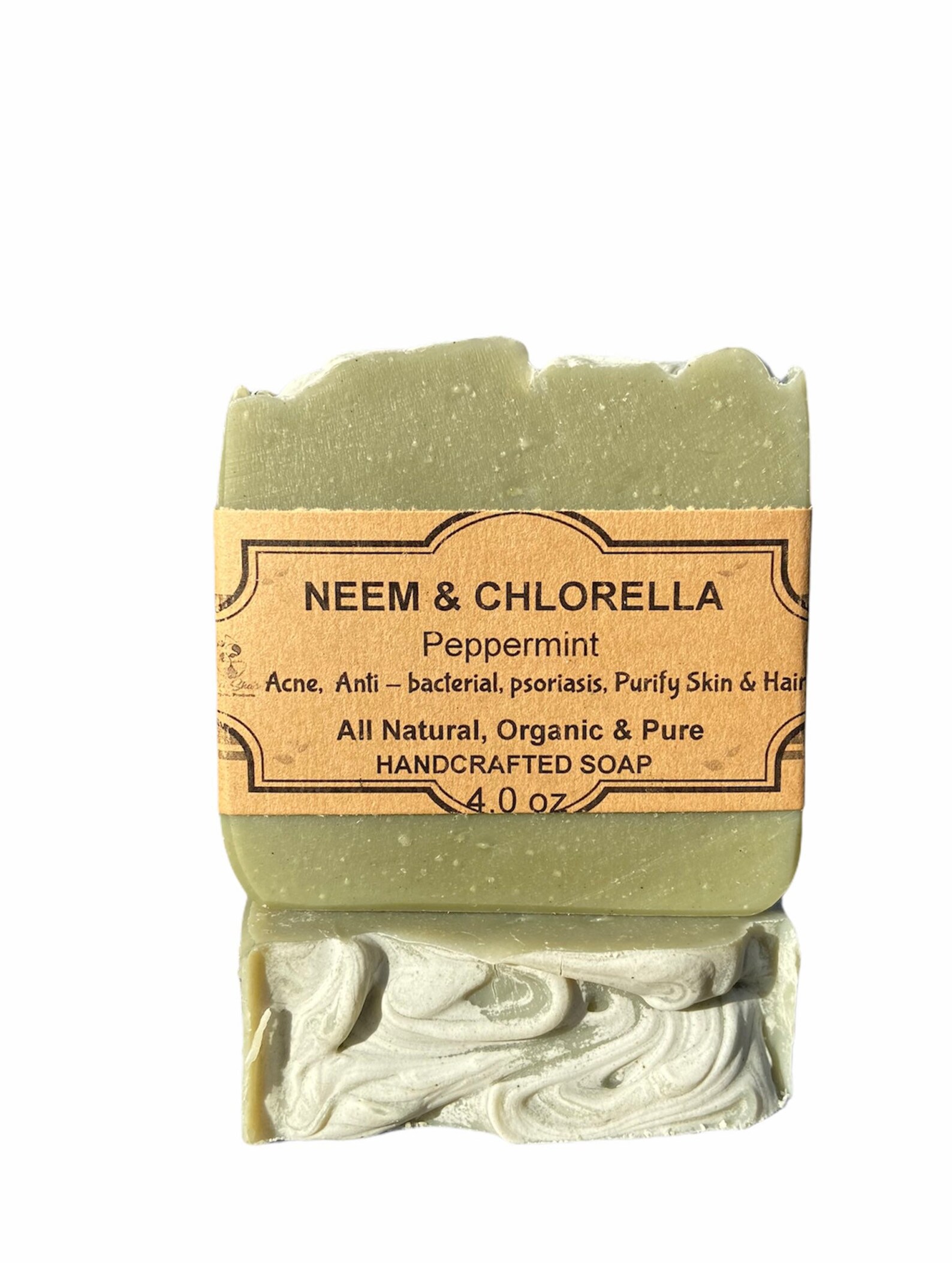 Neem & Chlorella Skin Detox Soap Natural Shampoo Bar Anti Etsy