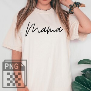 Mama PNG File - Downloadable - Mama png, cursive mama png, digital file, PNG, sublimation