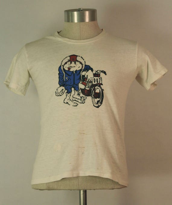1960's Hanes Motorcycle shirt