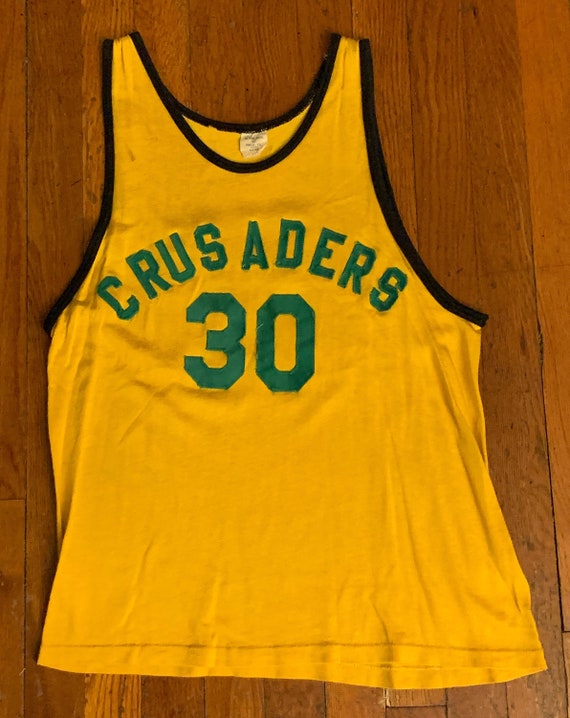 1950's vintage crusaders jersey tank