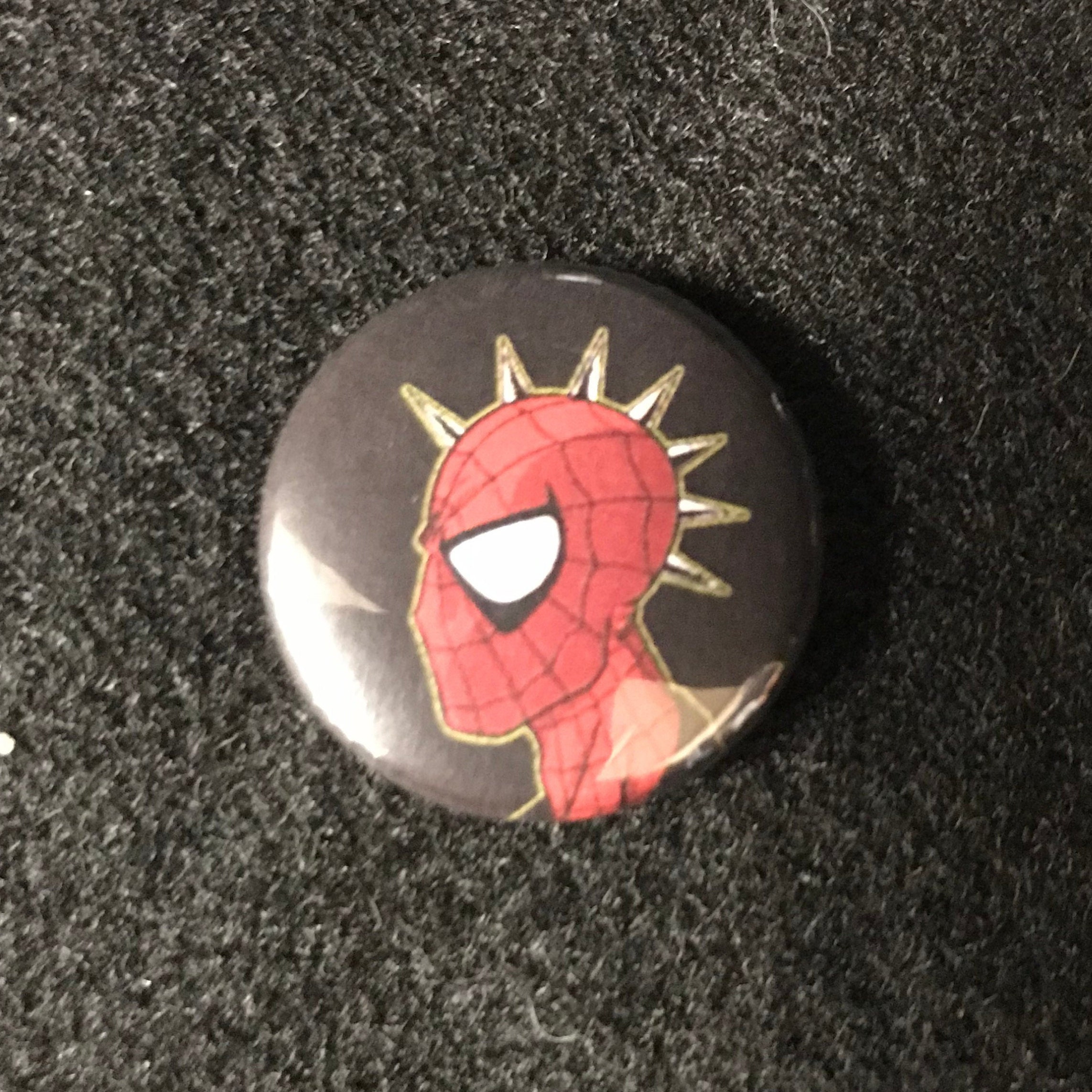 Spider-Punk 1" Button Pin