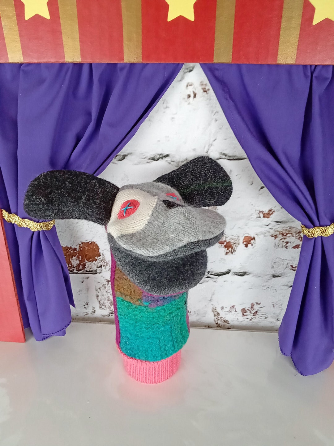 Dog Toy Puppet Child's Pretend Animal Animated Toy Etsy