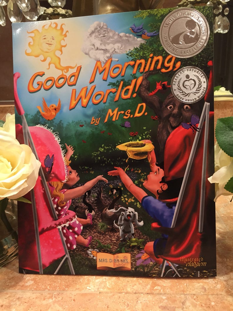 Good Morning, WorldAutographed award-winning children's book. A special message included. image 9