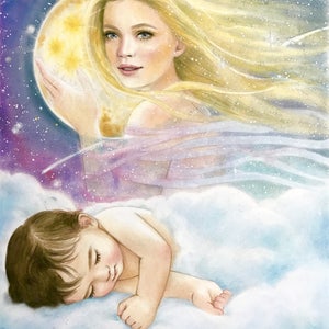 Baby from the Moon:Autographed childrens book. A special message included. Age 4-8. image 2